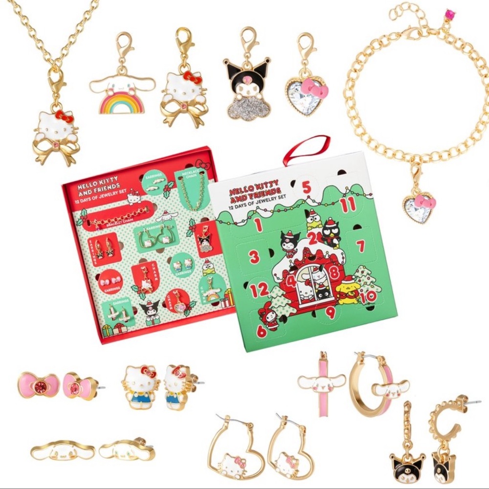 Hello Kitty and Friends Jewelry Advent Gift Set